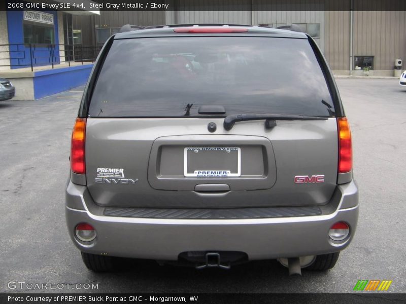 Steel Gray Metallic / Ebony 2008 GMC Envoy SLE 4x4