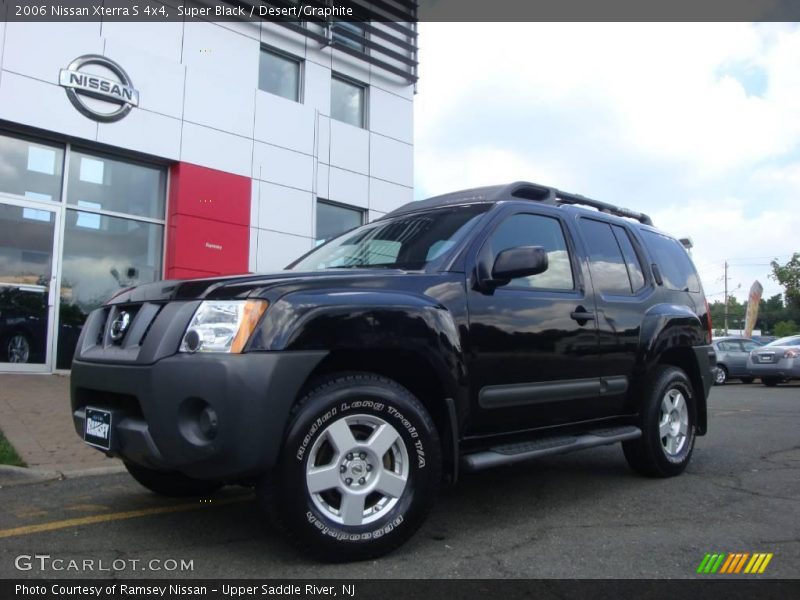 Super Black / Desert/Graphite 2006 Nissan Xterra S 4x4