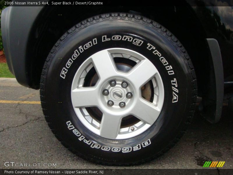 Super Black / Desert/Graphite 2006 Nissan Xterra S 4x4