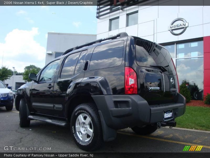 Super Black / Desert/Graphite 2006 Nissan Xterra S 4x4