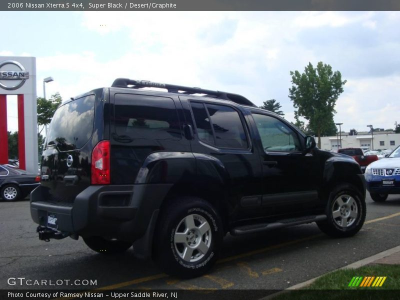 Super Black / Desert/Graphite 2006 Nissan Xterra S 4x4