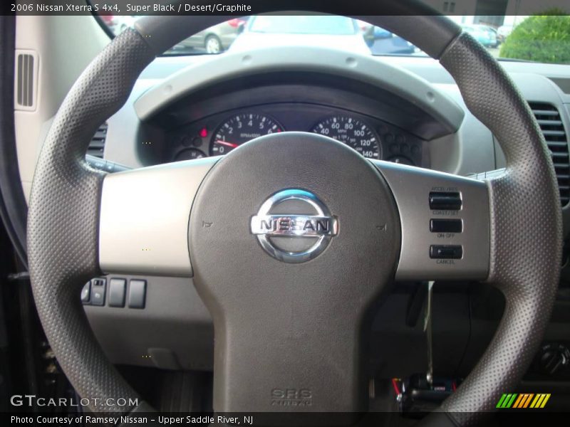 Super Black / Desert/Graphite 2006 Nissan Xterra S 4x4