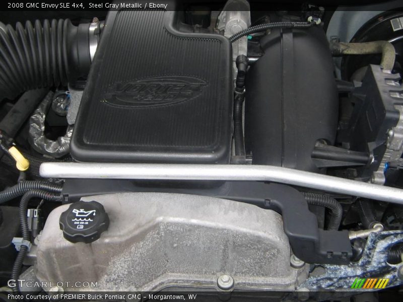 Steel Gray Metallic / Ebony 2008 GMC Envoy SLE 4x4