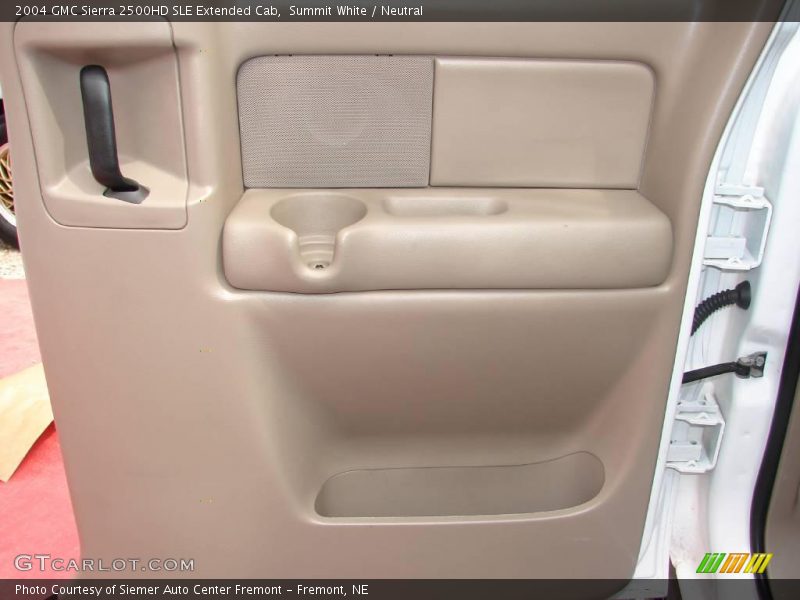 Summit White / Neutral 2004 GMC Sierra 2500HD SLE Extended Cab