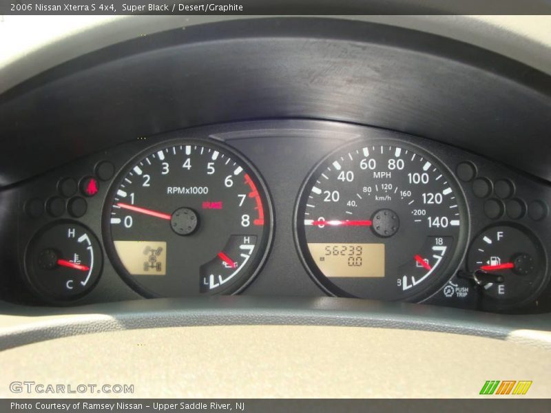 Super Black / Desert/Graphite 2006 Nissan Xterra S 4x4