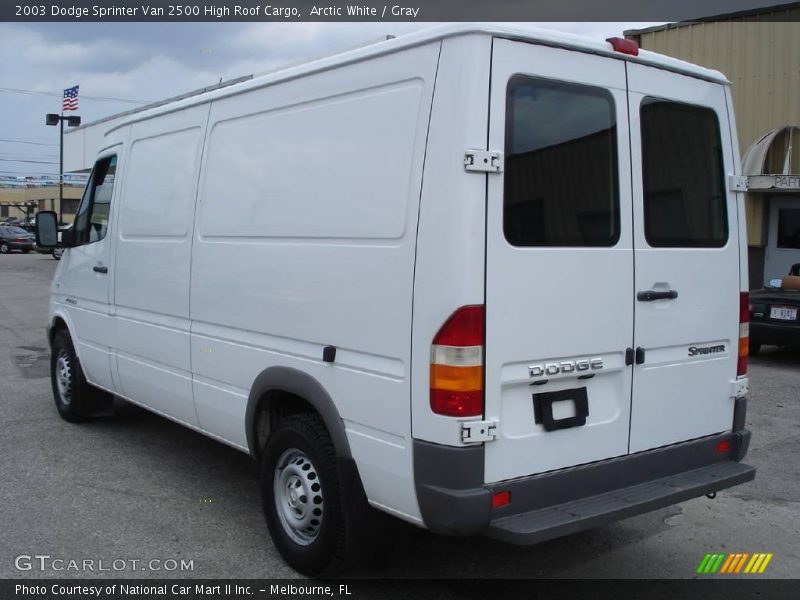 Arctic White / Gray 2003 Dodge Sprinter Van 2500 High Roof Cargo