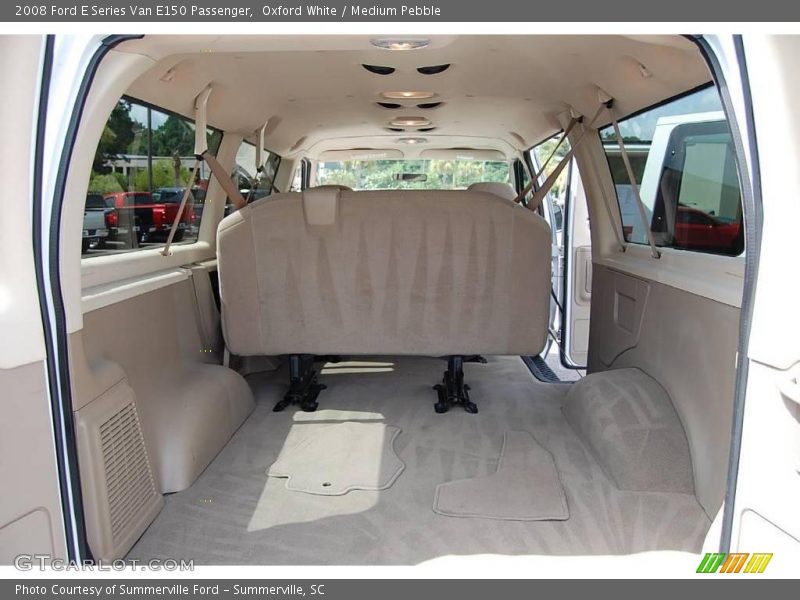 Oxford White / Medium Pebble 2008 Ford E Series Van E150 Passenger