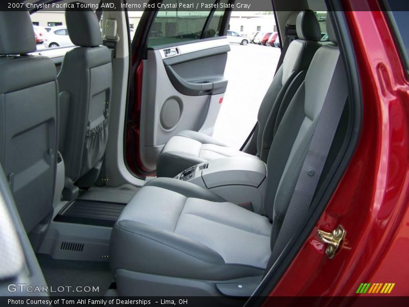 Inferno Red Crystal Pearl / Pastel Slate Gray 2007 Chrysler Pacifica Touring AWD