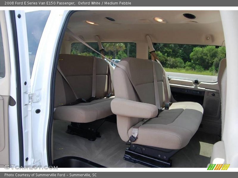 Oxford White / Medium Pebble 2008 Ford E Series Van E150 Passenger