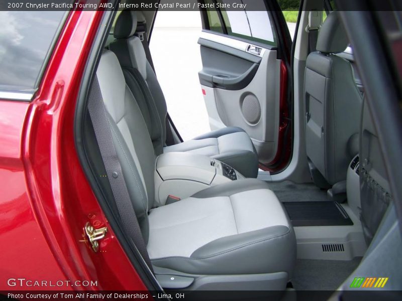 Inferno Red Crystal Pearl / Pastel Slate Gray 2007 Chrysler Pacifica Touring AWD