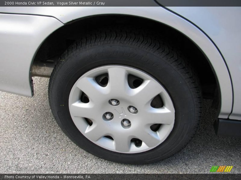 Vogue Silver Metallic / Gray 2000 Honda Civic VP Sedan
