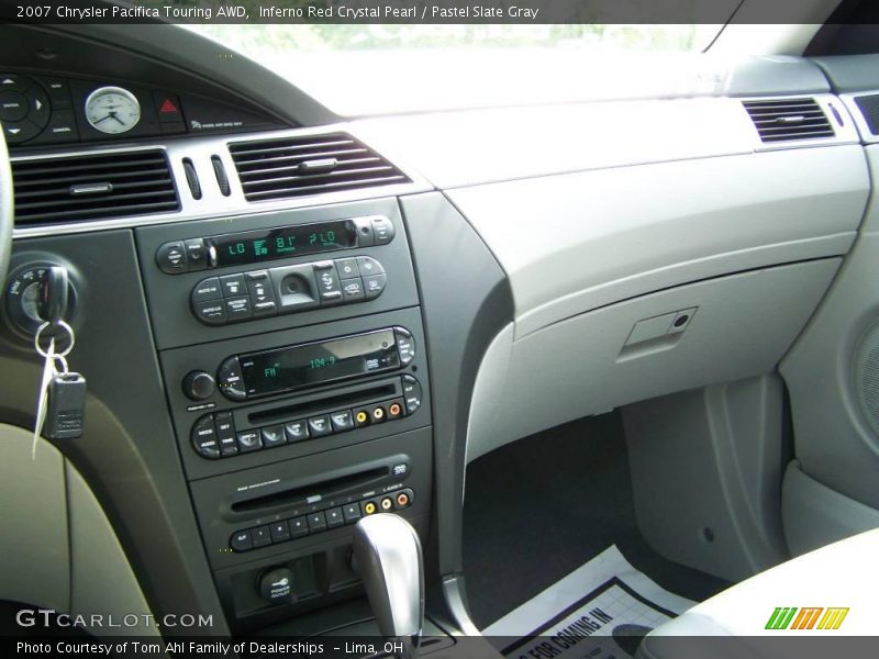 Inferno Red Crystal Pearl / Pastel Slate Gray 2007 Chrysler Pacifica Touring AWD