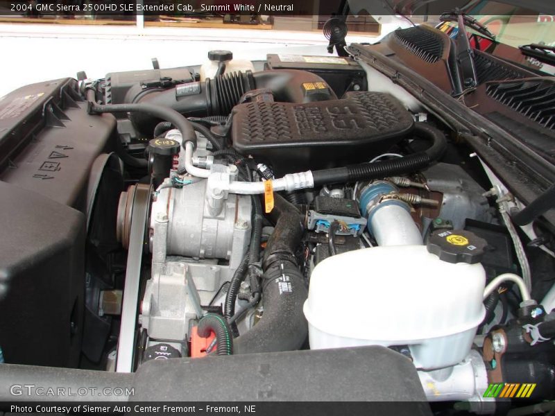 Summit White / Neutral 2004 GMC Sierra 2500HD SLE Extended Cab