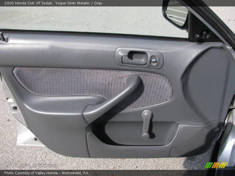 Vogue Silver Metallic / Gray 2000 Honda Civic VP Sedan