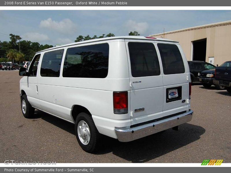 Oxford White / Medium Pebble 2008 Ford E Series Van E150 Passenger