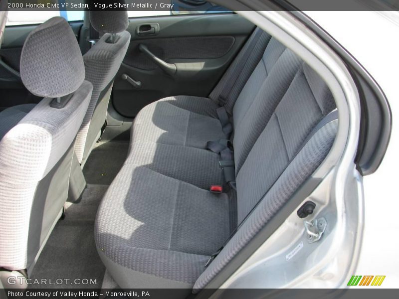 Vogue Silver Metallic / Gray 2000 Honda Civic VP Sedan