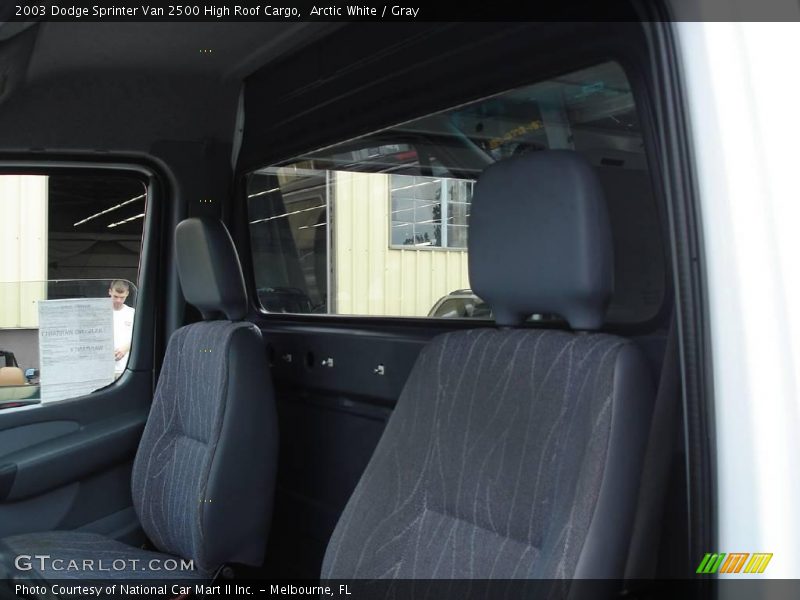 Arctic White / Gray 2003 Dodge Sprinter Van 2500 High Roof Cargo
