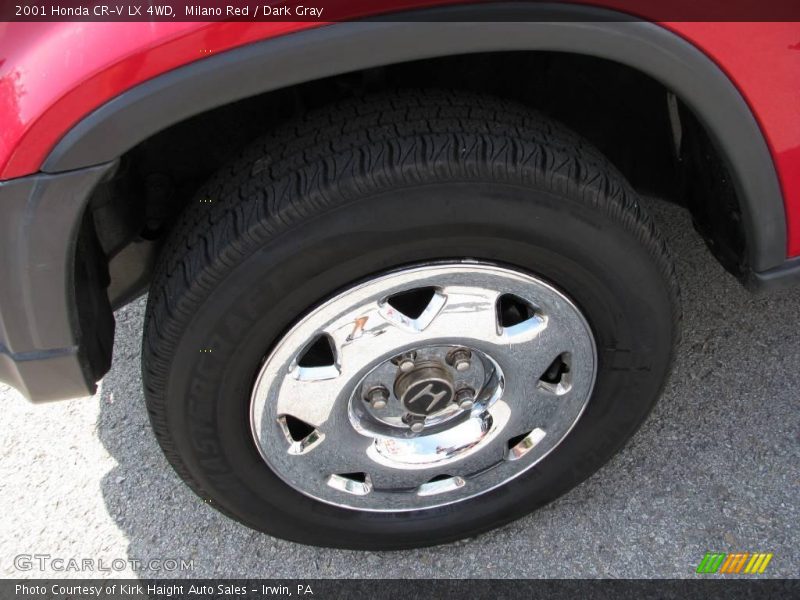 Milano Red / Dark Gray 2001 Honda CR-V LX 4WD