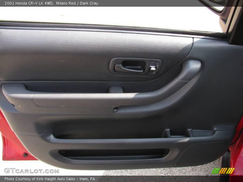 Milano Red / Dark Gray 2001 Honda CR-V LX 4WD