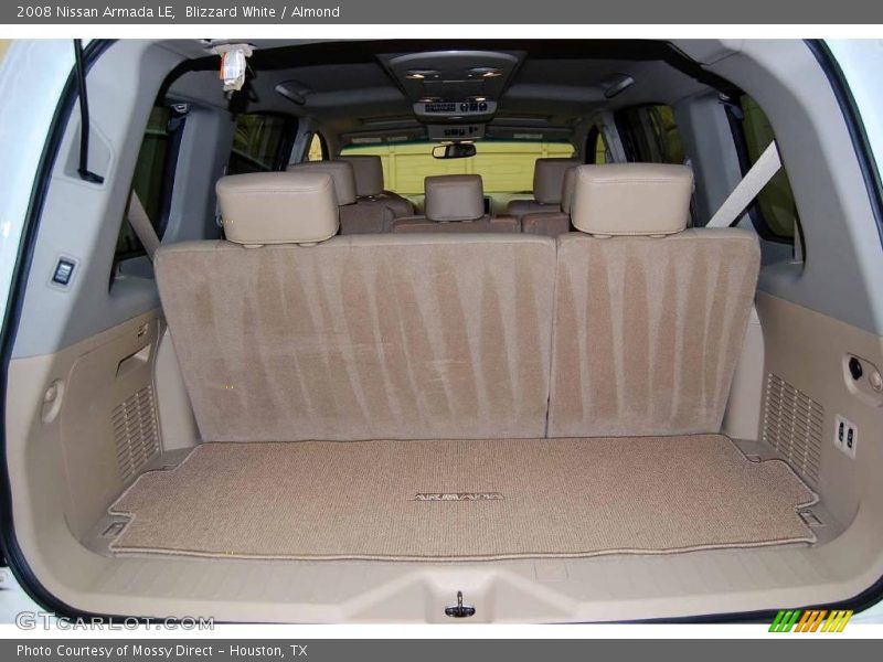 Blizzard White / Almond 2008 Nissan Armada LE