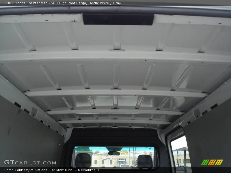 Arctic White / Gray 2003 Dodge Sprinter Van 2500 High Roof Cargo