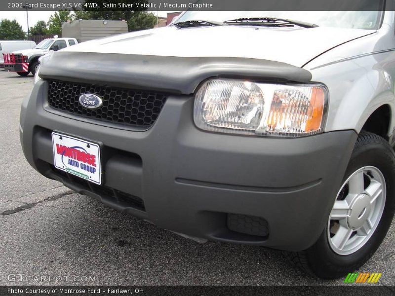 Satin Silver Metallic / Medium Graphite 2002 Ford Escape XLS V6 4WD