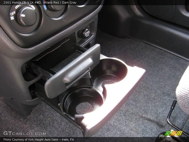 Milano Red / Dark Gray 2001 Honda CR-V LX 4WD