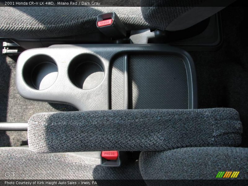 Milano Red / Dark Gray 2001 Honda CR-V LX 4WD