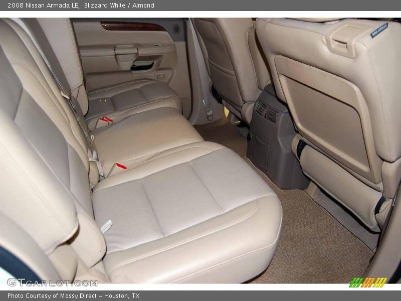Blizzard White / Almond 2008 Nissan Armada LE