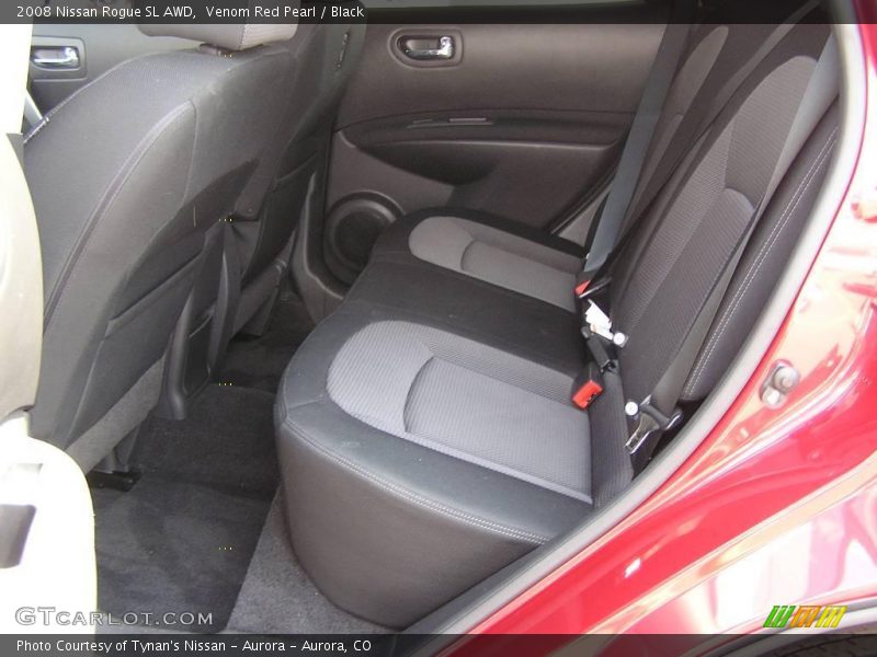 Venom Red Pearl / Black 2008 Nissan Rogue SL AWD