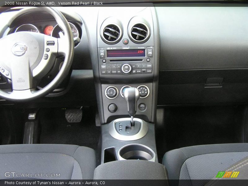 Venom Red Pearl / Black 2008 Nissan Rogue SL AWD