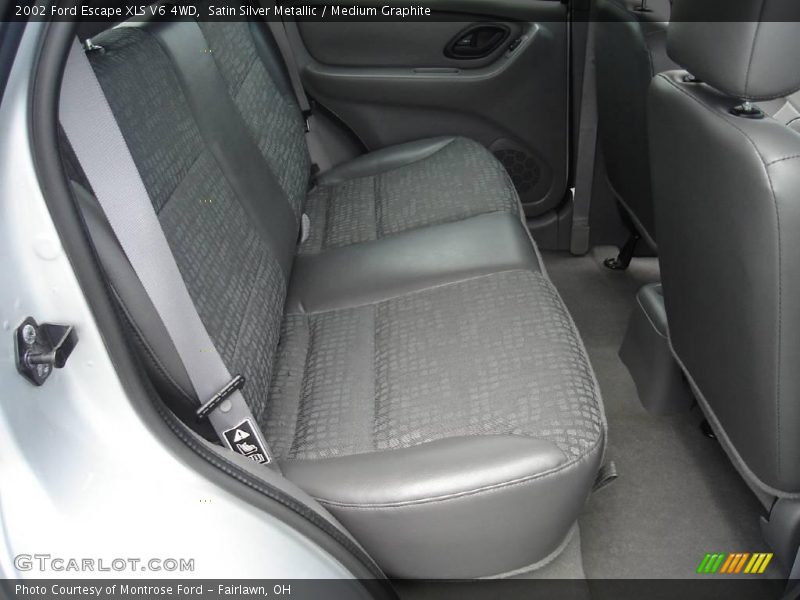 Satin Silver Metallic / Medium Graphite 2002 Ford Escape XLS V6 4WD
