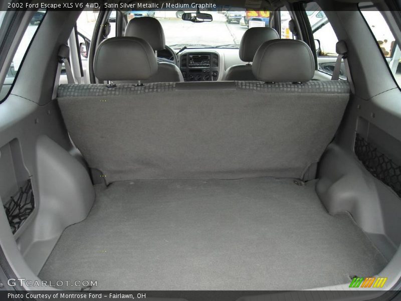 Satin Silver Metallic / Medium Graphite 2002 Ford Escape XLS V6 4WD