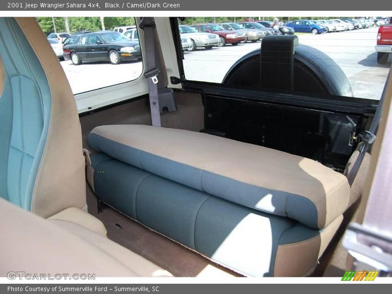 Black / Camel/Dark Green 2001 Jeep Wrangler Sahara 4x4
