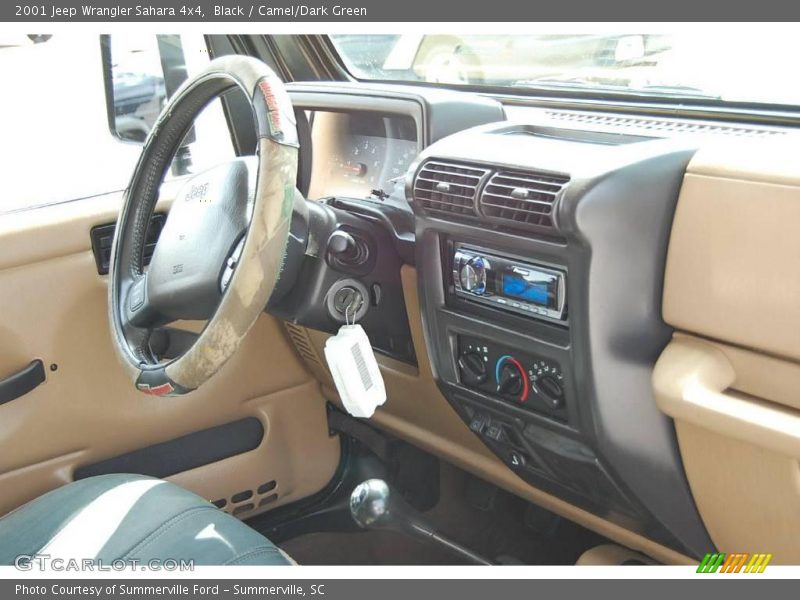Black / Camel/Dark Green 2001 Jeep Wrangler Sahara 4x4