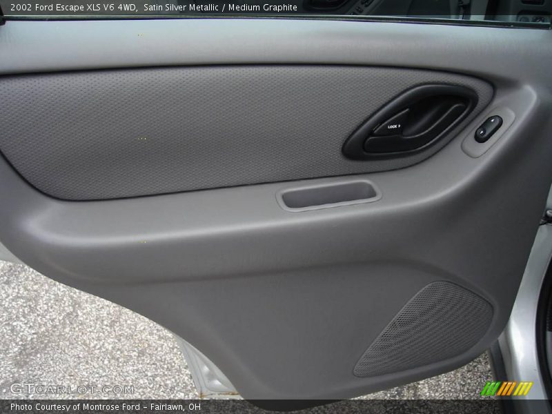 Satin Silver Metallic / Medium Graphite 2002 Ford Escape XLS V6 4WD