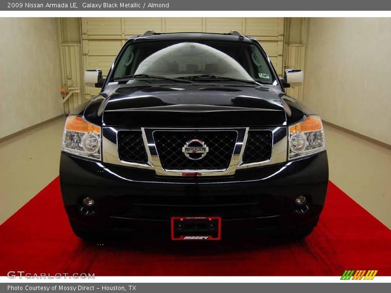 Galaxy Black Metallic / Almond 2009 Nissan Armada LE