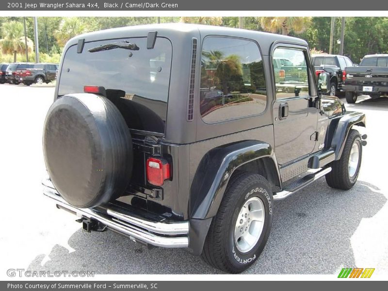 Black / Camel/Dark Green 2001 Jeep Wrangler Sahara 4x4