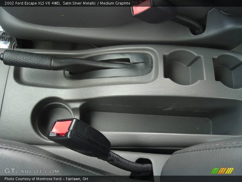 Satin Silver Metallic / Medium Graphite 2002 Ford Escape XLS V6 4WD