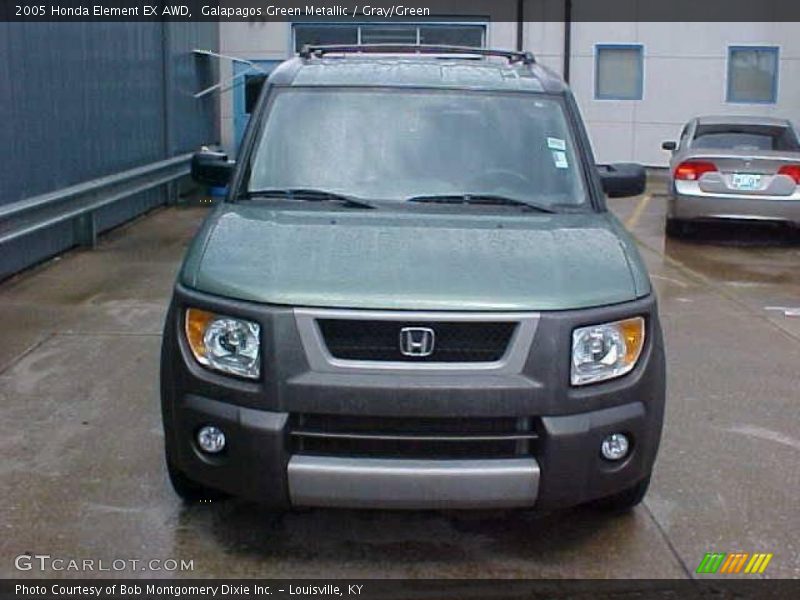 Galapagos Green Metallic / Gray/Green 2005 Honda Element EX AWD