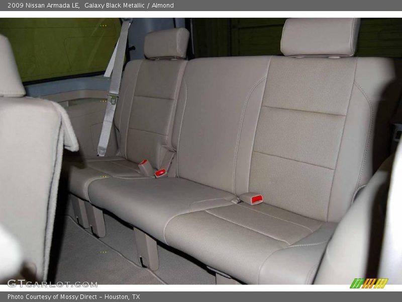 Galaxy Black Metallic / Almond 2009 Nissan Armada LE