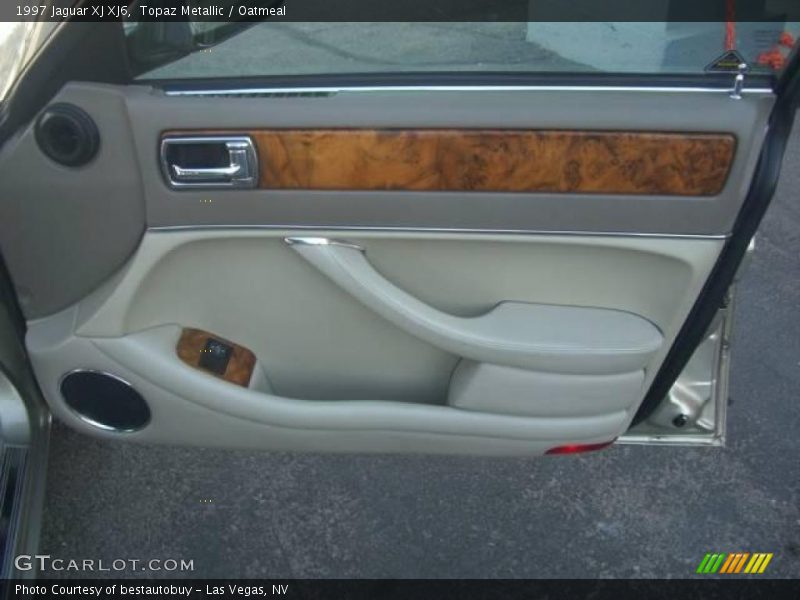 Topaz Metallic / Oatmeal 1997 Jaguar XJ XJ6