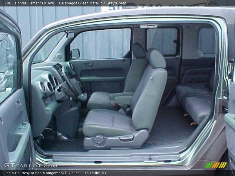 Galapagos Green Metallic / Gray/Green 2005 Honda Element EX AWD