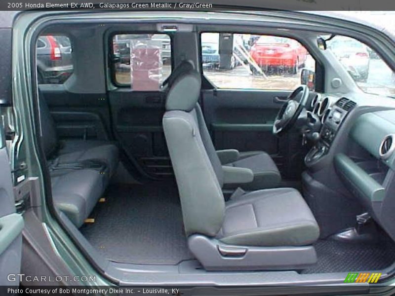 Galapagos Green Metallic / Gray/Green 2005 Honda Element EX AWD