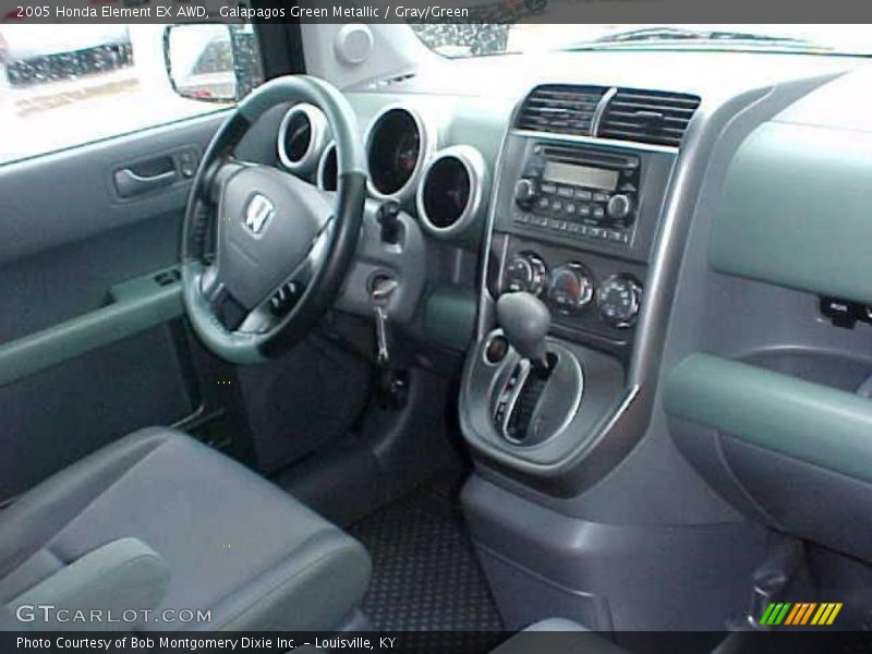 Galapagos Green Metallic / Gray/Green 2005 Honda Element EX AWD