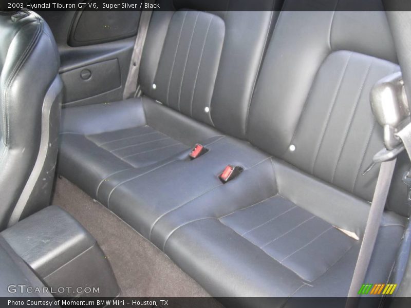 Super Silver / Black 2003 Hyundai Tiburon GT V6