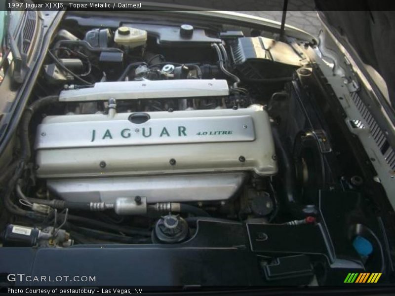 Topaz Metallic / Oatmeal 1997 Jaguar XJ XJ6