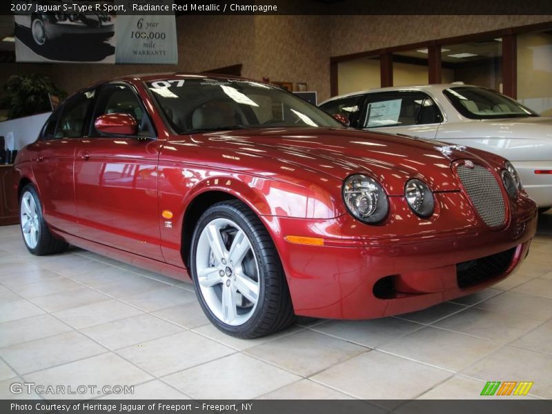  2007 S-Type R Sport Radiance Red Metallic