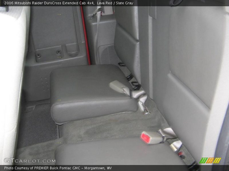 Rear Seat of 2006 Raider DuroCross Extended Cab 4x4