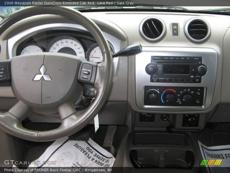 Dashboard of 2006 Raider DuroCross Extended Cab 4x4